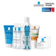 Bộ sản phẩm bảo vệ và chăm sóc toàn diện cho da dầu mụn La Roche Posay