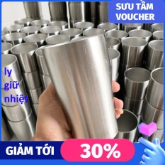 Ly giữ nhiệt inox 2 lớp hàng tồn kho nội địa nhật