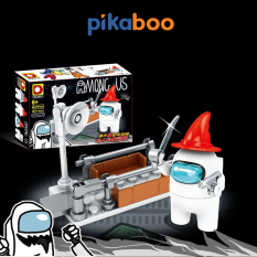 Đồ Chơi Xếp Hình Among Us Cao Cấp Pikaboo, chất liệu an toàn phù hợp cho bé trai, đồ chơi kỹ năng cơ bản