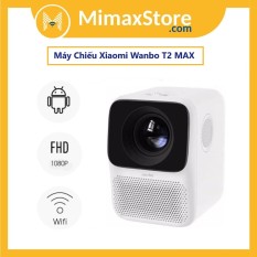 [Hoả Tốc – HCM] [ Hỗ Trợ Tiếng Việt ] Máy Chiếu Xiaomi Youpin Wanbo T2 MAX 1080P 150ANSI LCD 40-120 inch | Mimax Store