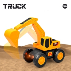 Đồ Chơi Máy Xúc Chạy Pin Có Nhạc Có Đèn