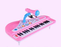 [MỚI] Đàn Piano cho bé tặng kèm micro – rèn luyện kỹ năng âm nhạc (màu hồng)