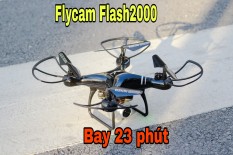 Flycam FLASH 2000 (bay 20-25 phút) Gimbal chống rung cực chất