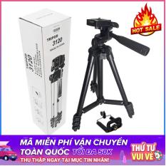 Chân Máy Quay, Chân máy ảnh Tripod 3120 Mẫu Mới nhất 2019 tặng kèm đầu kẹp, Chống Rung – Loại Tốt BẢO HÀNH 1 ĐỔI 1