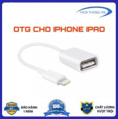 [Nhập ELJAN12 giảm 10%, tối đa 200k, đơn từ 99k]Đầu chuyển Jack chuyển adapter OTG CHO IPHONE IPAD ios 13 trở lên – Cáp OTG cho iphone ipad cổng Lightning – OTG lightning