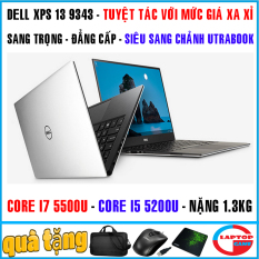 [Nhập ELMAR31 giảm 10% tối đa 200k đơn từ 99k]laptop siêu mỏng víp Dell XPS 13 9343 – Tuyệt tác xa xỉ đẳng cấp – core i7 5500 core i5 5200 màn 13.3in nặng 1.3kg