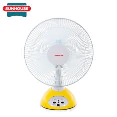 Quạt tích điện SUNHOUSE SH712 (Trắng phối vàng)