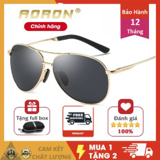 [PKTP1] – Kính Râm Nam Thời Trang Phân Cực Chống Lóa Aoron 8013 Cao Cấp Kiểu Dáng Phi Công (Bảo Hành 12 tháng) – Phụ Kiện Thiên Phúc