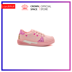 Giày Sneaker Bé Gái Đi Học Cổ Thấp Crown Space UK Active Trẻ em Cao Cấp CRUK257 Siêu Nhẹ Êm Size 26 Đến Size 35/3 Tuổi Đến 12 Tuổi