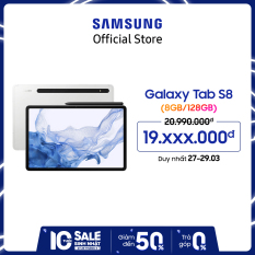 Máy tính bảng Samsung Galaxy Tab S8 Plus- Tặng bàn phím