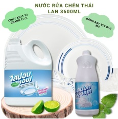 Nước Rửa Chén Bát Thái Lan Lipon Can 3600ml, chai 800ml Siêu Sạch Hoàn Toàn Mới – lindachau