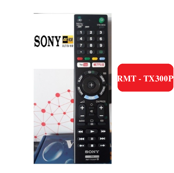 { Hàng Xịn – Giá Tốt } Điều khiển Tivi Sony RMT – TX300P, Remote tivi Sony, Internet TV Sony, Smart TV sony, Android TV sony