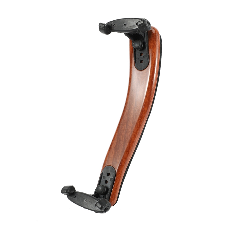 Violin Shoulder Rest Adjustable Professional 4/4 Full Size Violin Shoulder Rest Support Maple Wood Rest Violin Parts