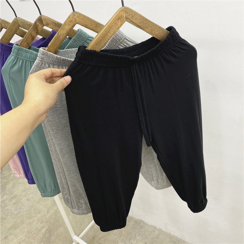✠₪✶ Quần dài mặc ngủ dáng rộng chống muỗi dành cho bé trai gái