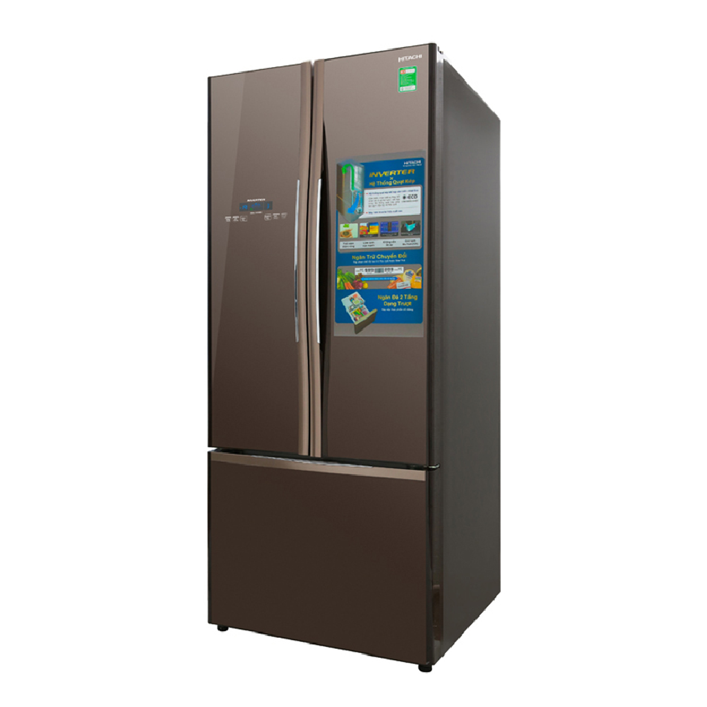 TRẢ GÓP 0% - Tủ lạnh Hitachi Inverter 405 lít R-FWB475PGV2 GBW