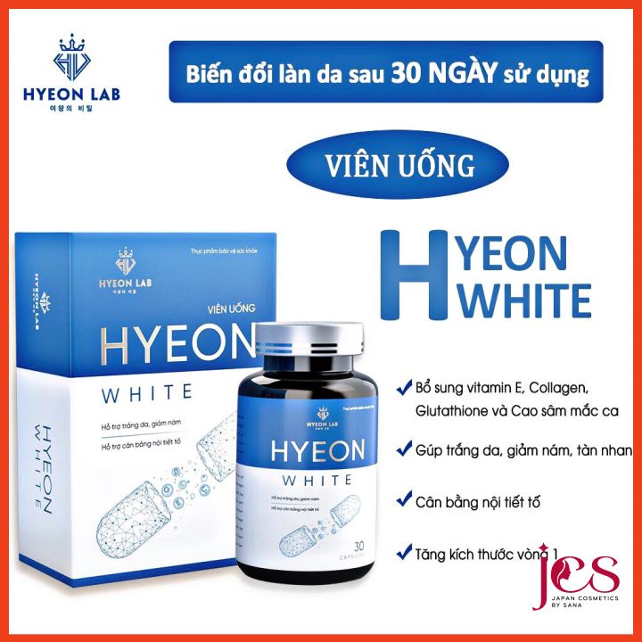 [Siêu Hot] Hyeon White - VU Mờ Nám, Trắng Da Hyeon White