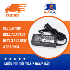 [FreeShip]Sạc laptop Dell 19.5V 3.34A 65w sử dụng cho Dell Inspiron 14-3451 14-3452 14-3458 14-3459 P60G