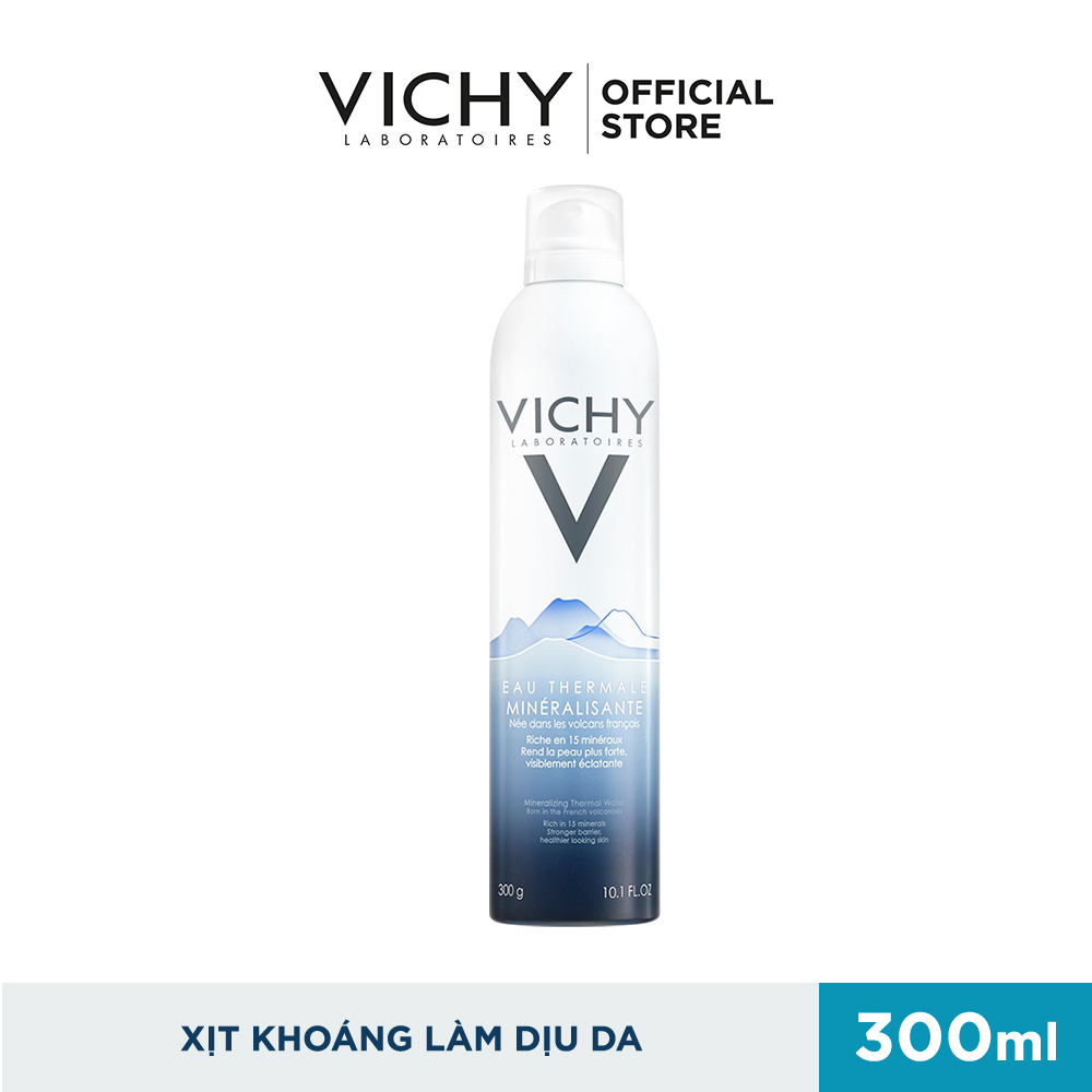 Bộ đôi xịt khoáng dưỡng da Vichy Mineralizing Thermal Water 300ml