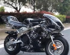 MOTO MINI 50CC, MOTO TAM MAO, MOTO RUỒI MẪU MỚI