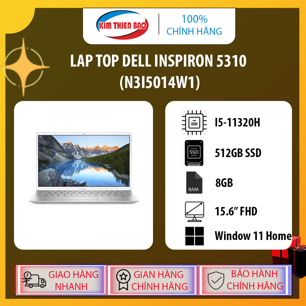 Laptop Dell Inspiron 5310 [13.3
