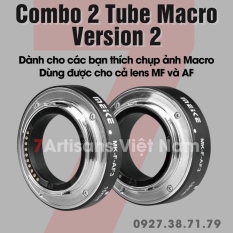✿ (CÓ SẴN) Combo 2 Tube Macro AF Meike MK-F-AF3 dành cho Máy Ảnh Fujifilm Sony Canon EOS M – Ngàm chụp Macro cho lens AF