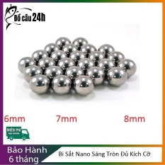 1Kg Bi Trục Xe Đạp Nano Sáng Bóng, Tròn Đủ Kích Cỡ 6mm, 7mm, 8mm Đồ Câu 24h