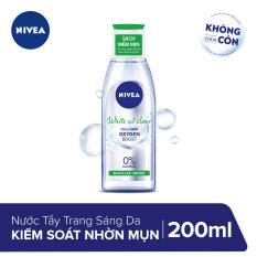 Nước Tẩy Trang Kiểm Soát Nhờn Mụn Nivea Micellar Water 200ml _ 86609
