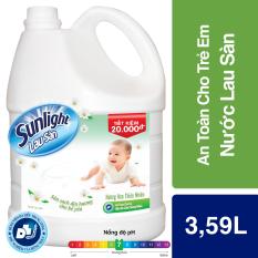 Nước lau sàn Sunlight hương hoa thiên nhiên 3.6kg