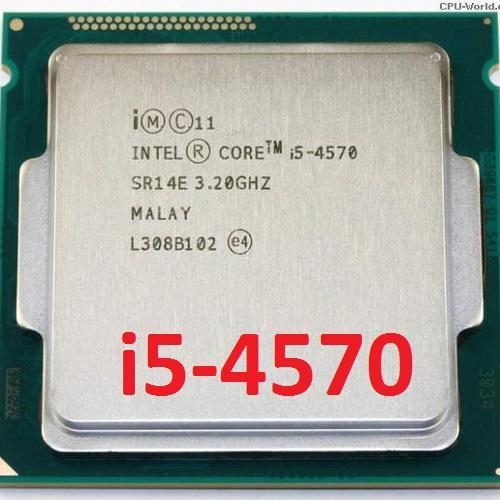 CPU Intel Core i5 4570, up to 3.6GHz socket 1150( 4 lõi, 4 luồng, SmartCache 6MB) Tặng keo tản nhiệt
