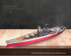 Mô hình lắp ráp 3D kim loại_Chiến hạm Yamato_Battleship Yamato