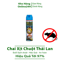 Chai Xịt Đuổi Chuột Rat Off – Anti Rat Spray Thái Lan 200ml