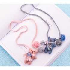 Vòng dây đeo cổ chú gấu dễ thương KTB009 pinkxinhdecor
