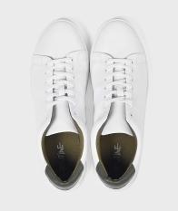 Giày Nam Sneaker Trắng Đáp Xanh – Gl212027