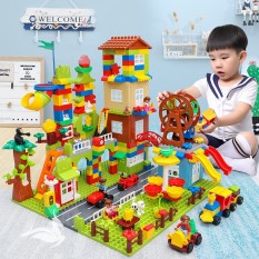 Đồ chơi lắp ghép lego cho bé trai và bé gái. Đồ chơi xây dựng sáng tạo.