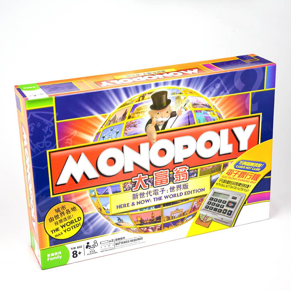 Cờ Tỷ Phú Monopoly Here & Now: The World Edition Chất Lượng Cao