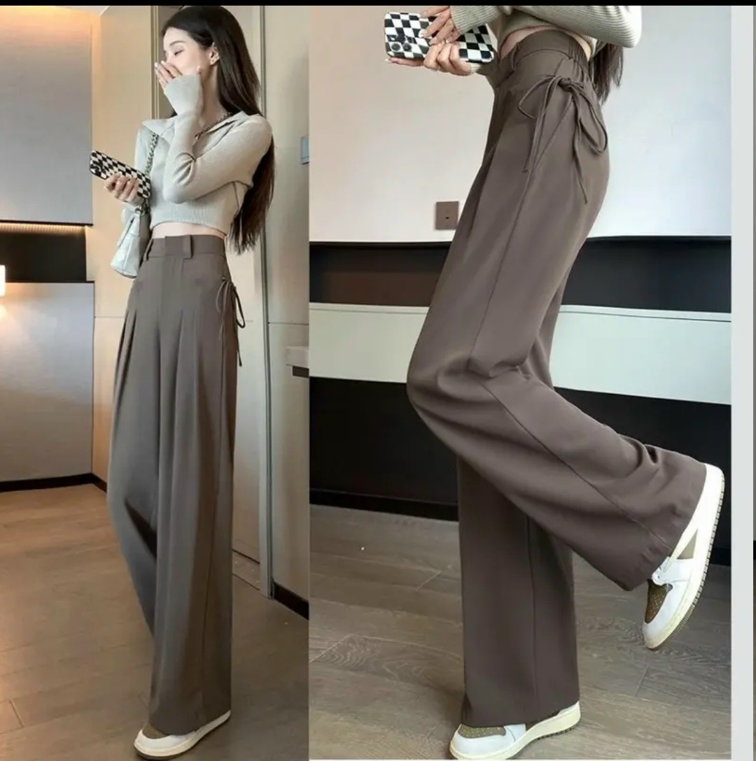 Quần dài nữ ống suông 2 ly 231QTU06