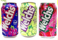 Nước Soda Welchs Hàn Quốc 355ml