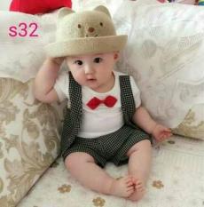 đồ cho bé trai bộ công tử giả vest