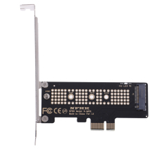 Fashion NVMe PCIE x4 x2 M.2 NGFF SSD sang PCIe X1 Bộ chuyển đổi Thẻ Adapter PCIe X1 sang M.2
