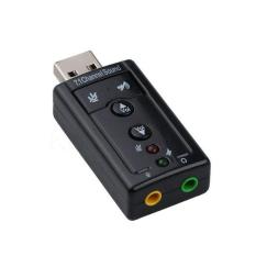 Usb Âm Thanh 7.1 kèm lỗ Micro và Tai Nghe