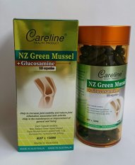 (Hàng chính hãng Úc) Hỗ trợ điều trị xương khớp cao cấp Careline NZ Green Mussel 180 viên – nhập từ Úc