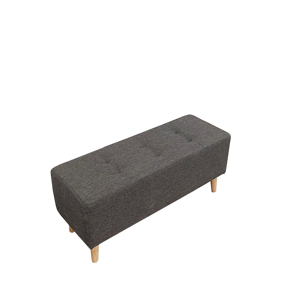 Ghế Đôn Chân Gỗ Chờ Dài Thích Hợp Decor Spa Màu Sắc Trẻ Trung Thương Hiệu IGA - GC10