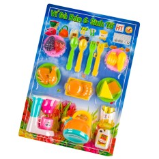 Đồ chơi bếp cho bé gà rán sinh tố HT7627