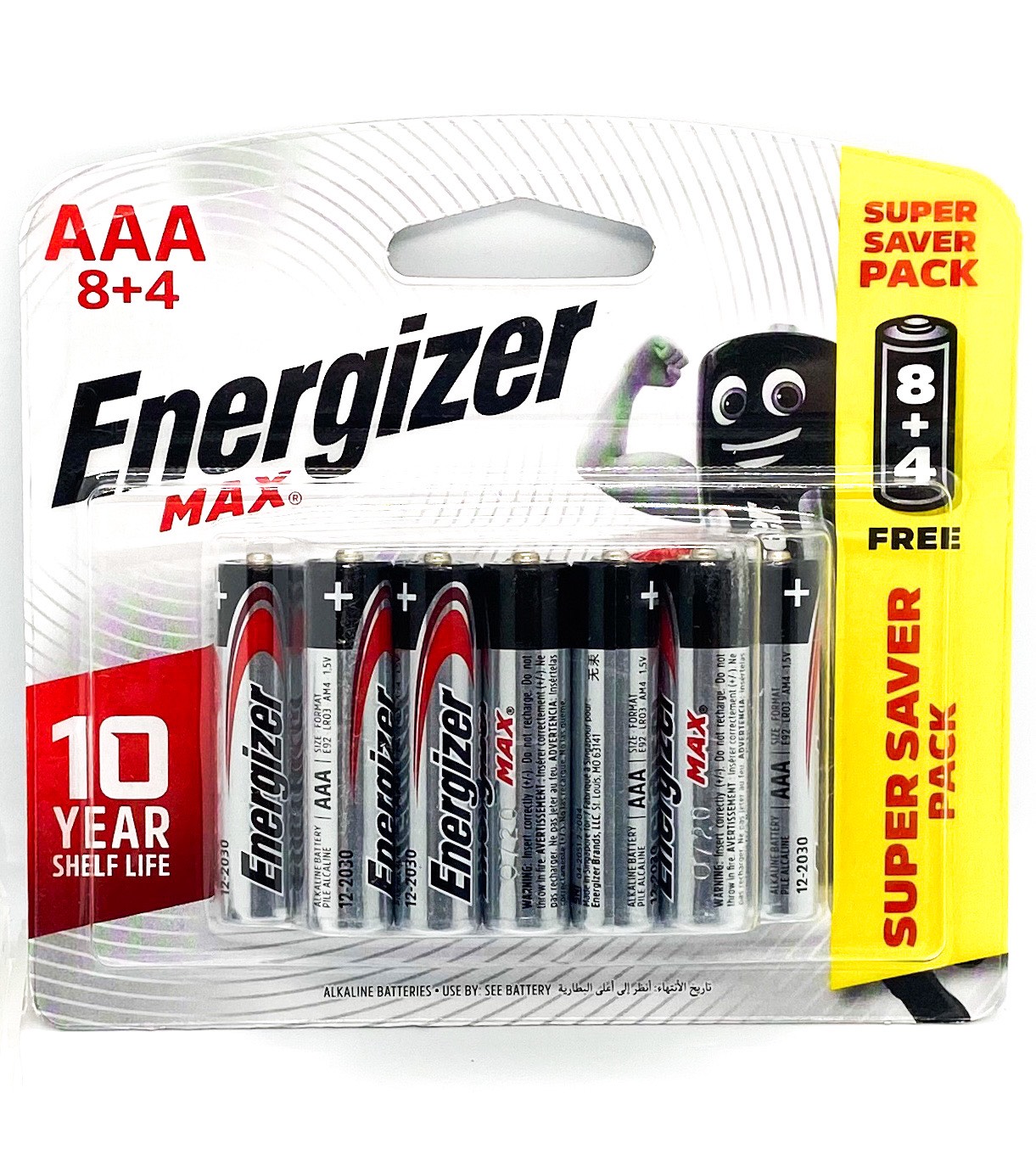 Pin Energizer AA , AAA 1,5 V Siêu Bền - Hàng Chính Hãng
