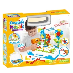 Fahasa – Đồ Chơi Sáng Tạo Creative Mosaic 608-STEM (237 Chi Tiết)