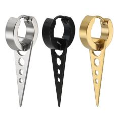 Khuyên Tai Titan Hình Tháp Phong Cách Hàn KTHINHTHAP01 bề mặt sáng bóng gia công tỉ mỉ Thiết kế thời trang