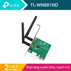 TP-Link PCI Express Card wifi (Thu wifi) Chuẩn N 300Mbps TL-WN881ND – Hãng phân phối chính thức