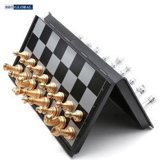 Bộ cờ vua vàng bạc nam châm size 25cm QX5610-A