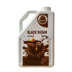 Siro đường đen Hàn Quốc can 2,5kg – pha sữa tươi trân châu đường đen – Gia store