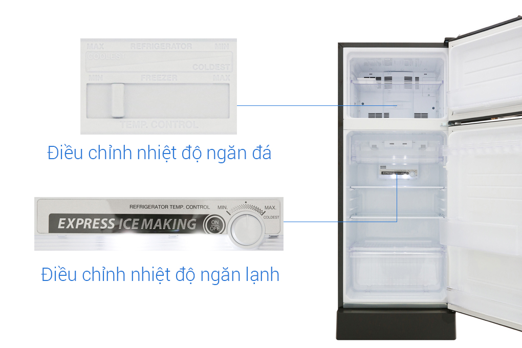 [HCM][Trả góp 0%]Tủ lạnh Sharp Inverter 165 lít SJ-X196E-DSS - Công nghệ J-Tech Inverter làm lạnh hiệu quả tiết kiệm...